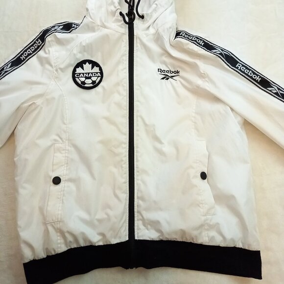 Vintage Reebok 90s Soccer Canada Windbreaker (L) - Picture 6 of 10